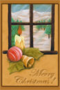desenho Natal a giz pastel