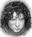 retrato personagem a lápis
