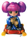chibi girl character drawing