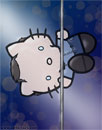 chibi Jason Hello Kitty character drawing